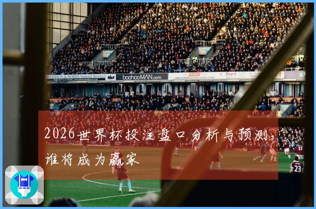 2026世界杯投注盘口分析与预测，谁将成为赢家