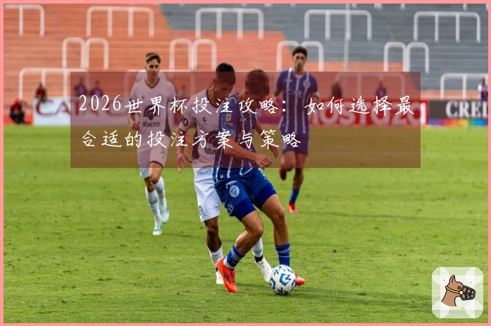 2026世界杯投注攻略：如何选择最合适的投注方案与策略